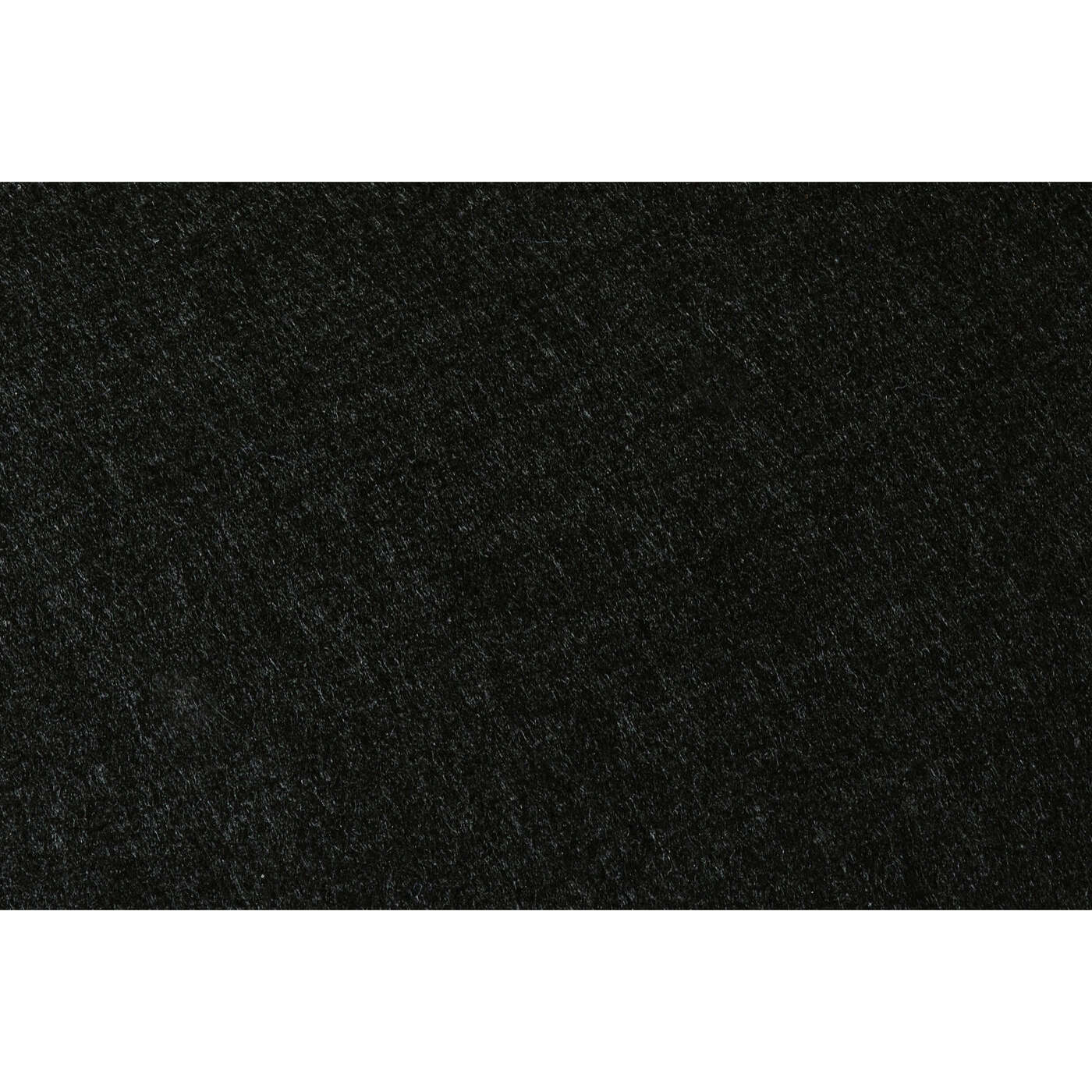 Set de table rectangulaire - 6 pièces - Feutre recyclé noir