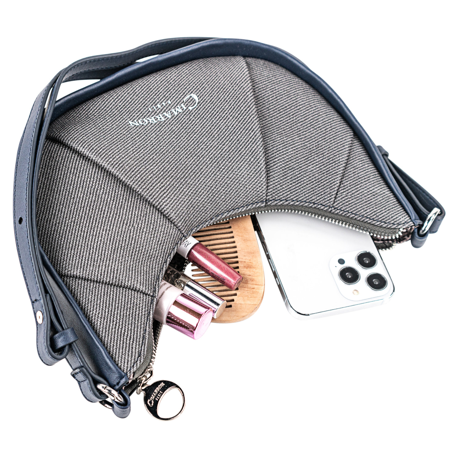 Bolso Bandolera Mujer Veg/Pu Cimarron Abigail Marino