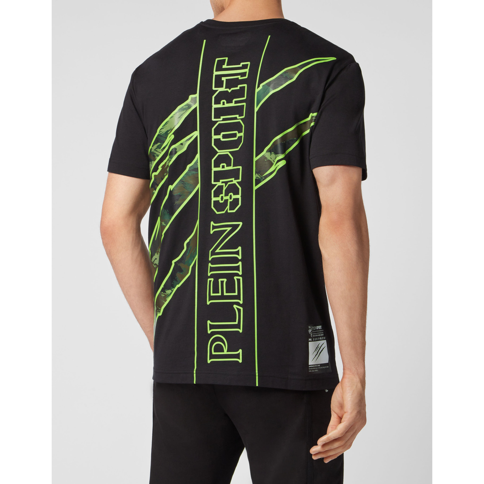 PLEIN SPORT Maglietta con scollo a V TIGER