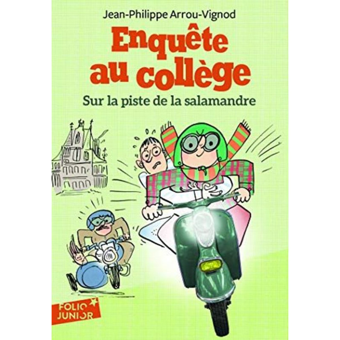 Arrou-Vignod, Jean-Philippe | SUR LA PISTE DE LA SALAMANDRE | Livre d'occasion