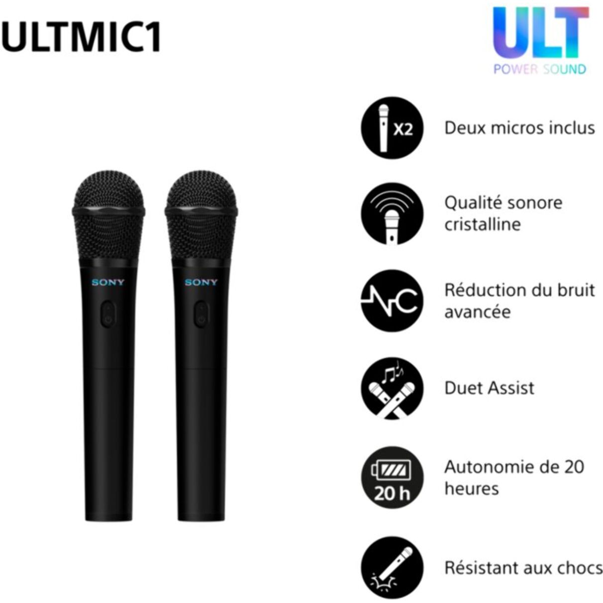Micro SONY Pack de 2 MICRO SONY ULT