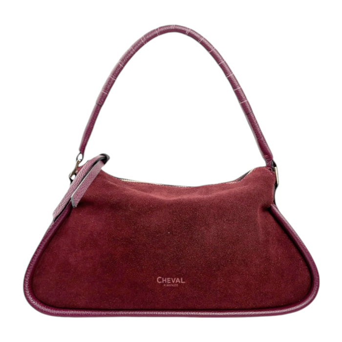 Bolso de Hombro Cheval Firenze Gea F/W Burdeos