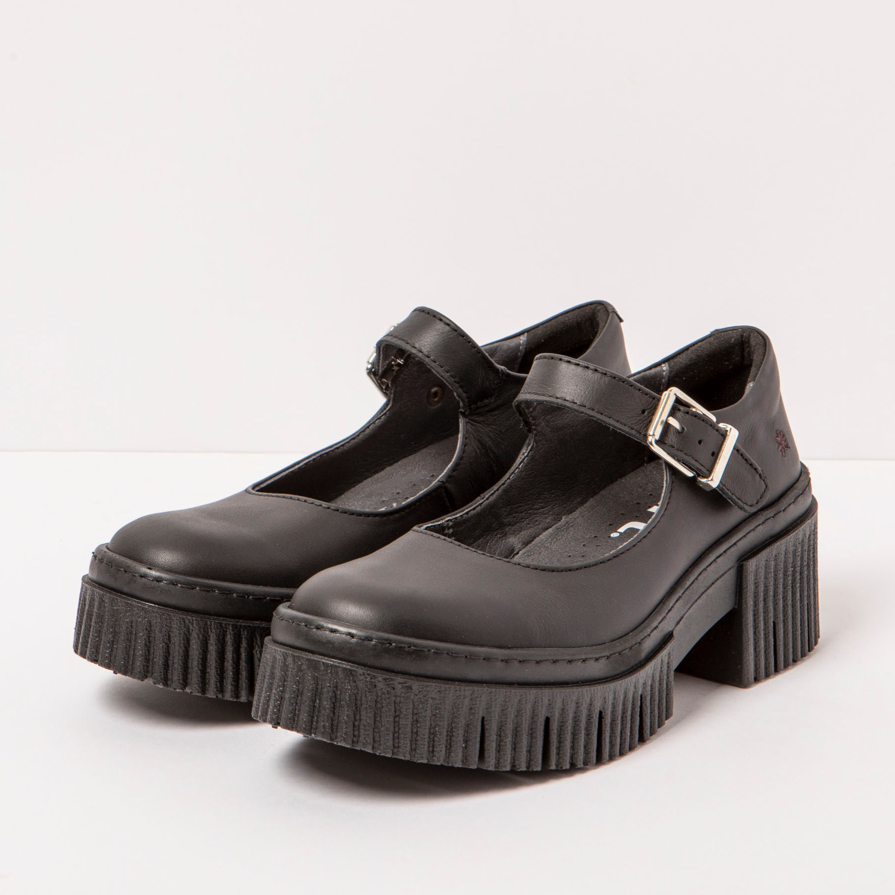Zapatos con tacón 1373 NAPPA BLACK/YORK color Black