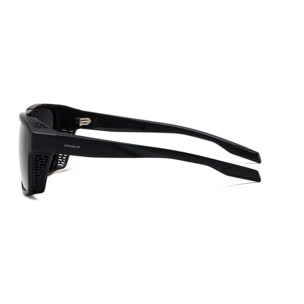 Gafas PALOALTO modelo WINGFOIL en color Montura negra mate con lentes polarizadas ahumadas.