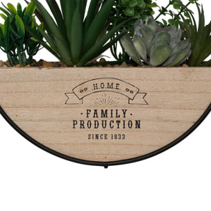 Plante artificielle suspendue "Krist" D20cm