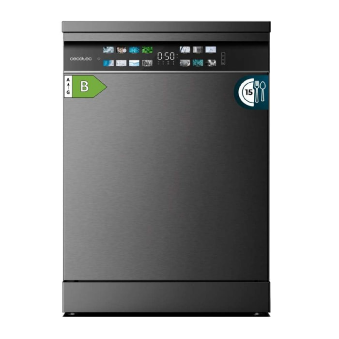 Cecotec Lavastoviglie 60 cm Bolero Aguazero 6700 Dark B