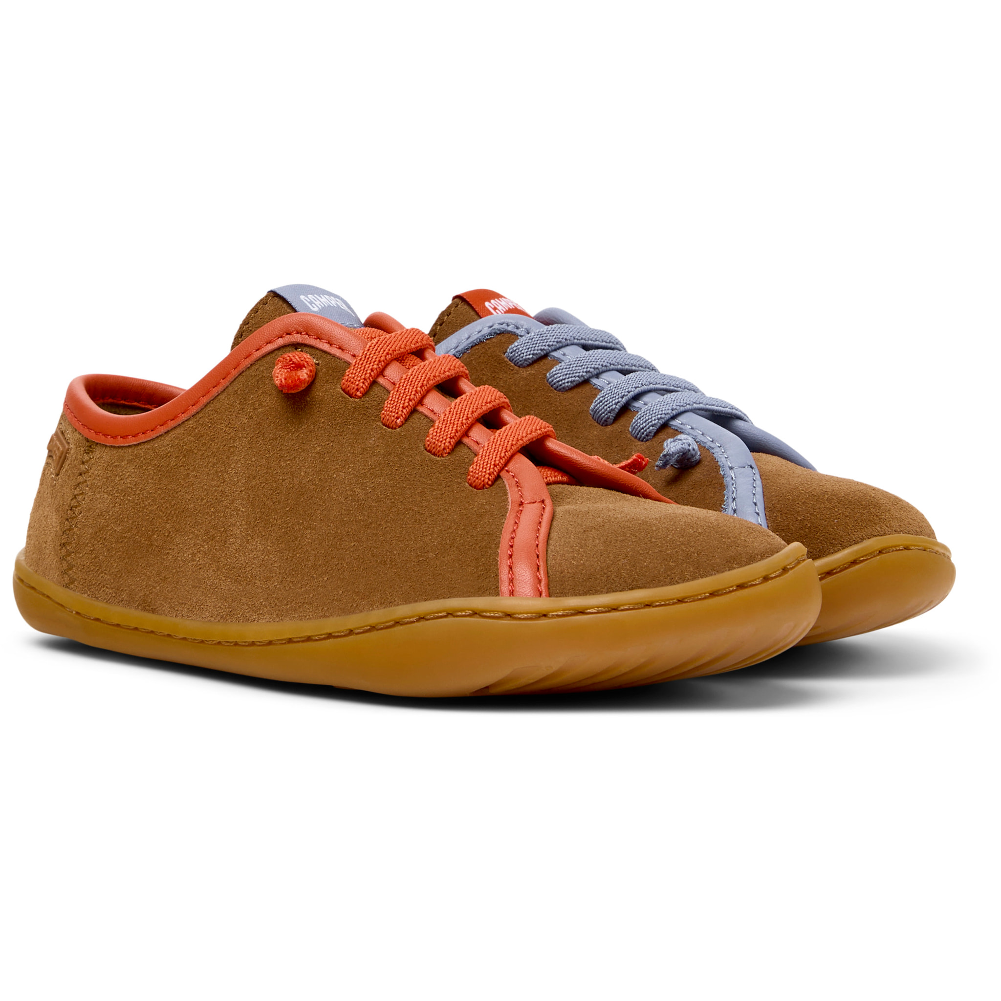 Sneakers - CAMPER Peu Cami Twins - Marrone - Pelle scamosciata