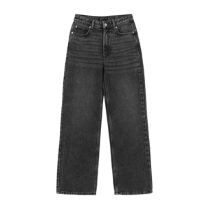 Jeans wide leg vita alta