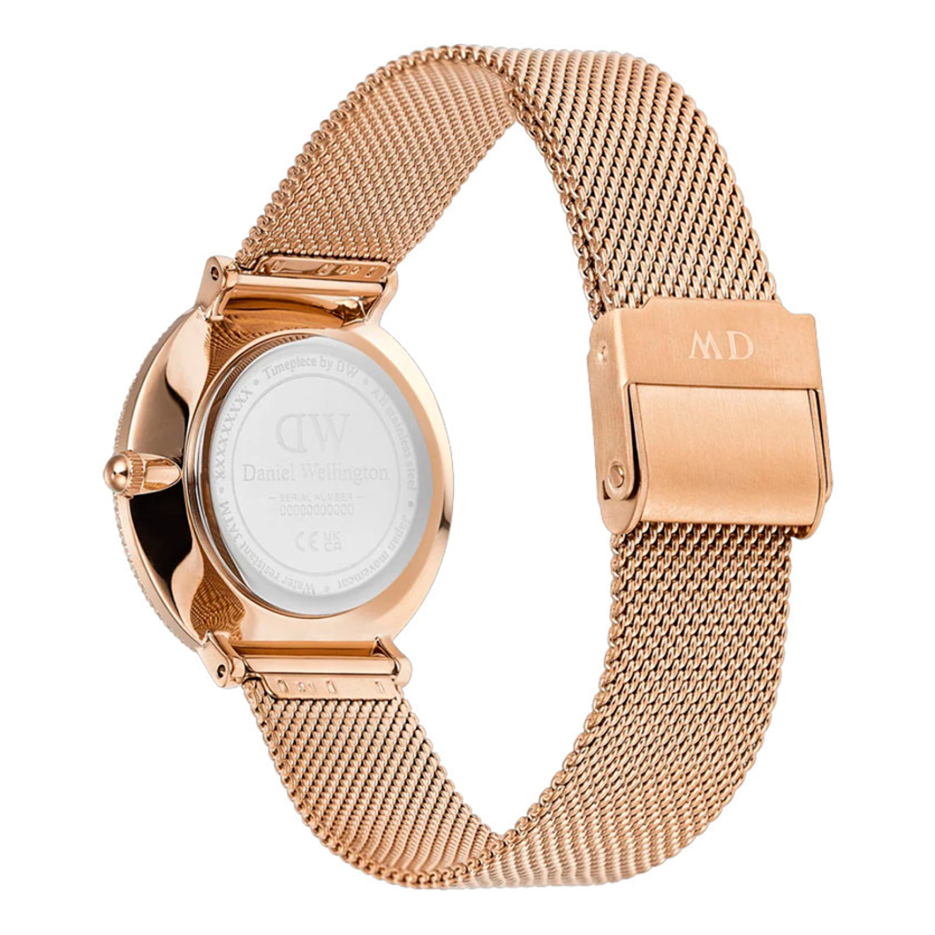 Reloj Daniel Wellington DW00100823 Mujer Analogico Cuarzo con Correa de Acero inoxidable