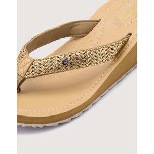 Chancla Cuña Marrón - Levix