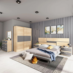 Dormitorio Ataneq Pure 4C Plus Cambria - Grafito