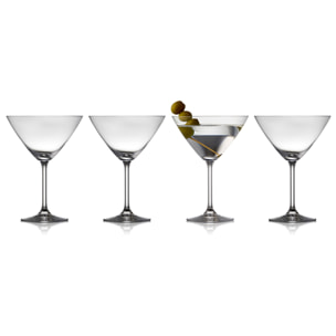 Set de 4 verres à Martini Juvel 28 cl