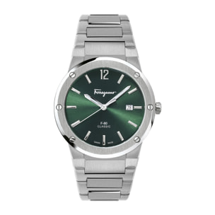 Ferragamo Reloj Analógico De Cuarzo F-80 Classic