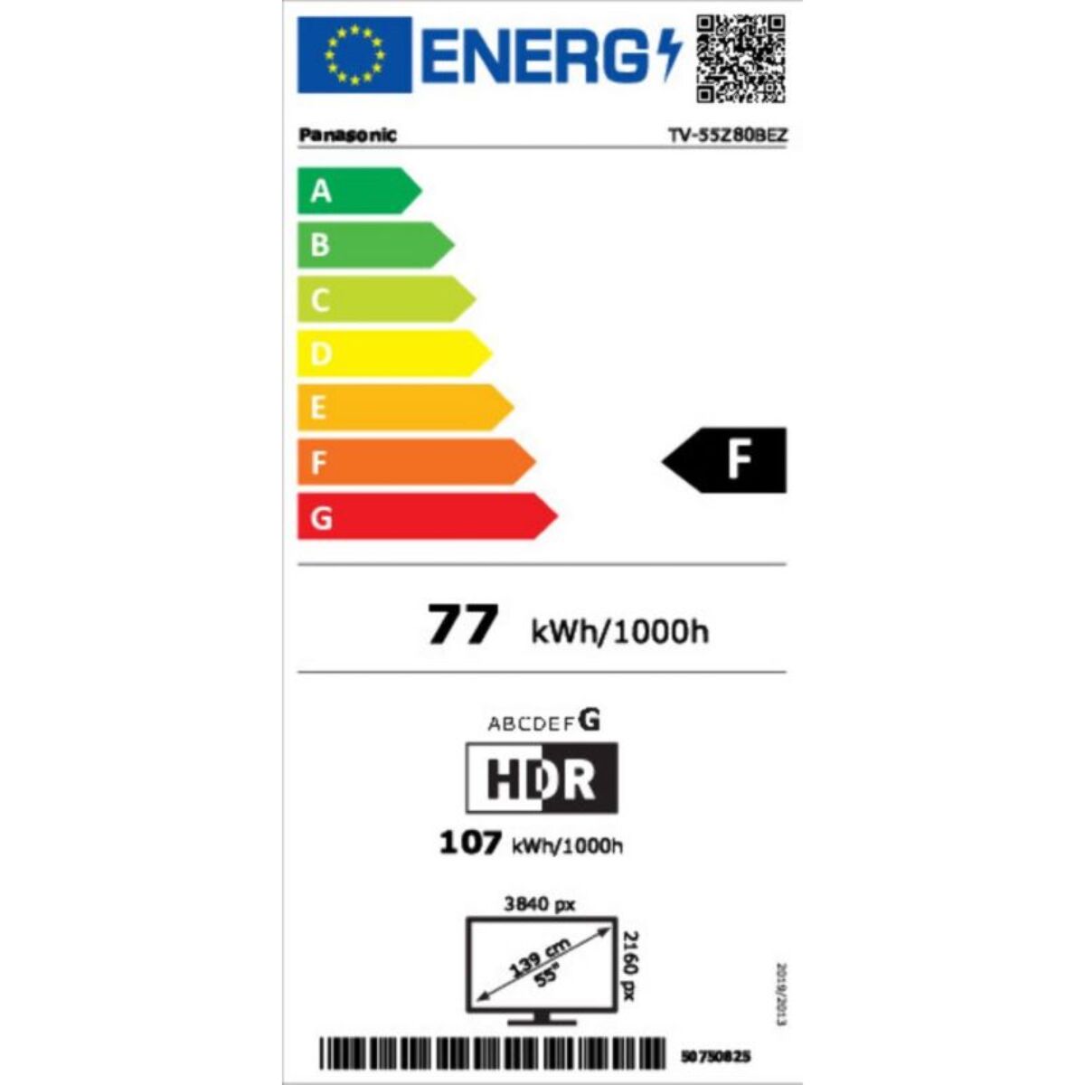 TV OLED PANASONIC TV-55Z80BEZ-55 pouces (139cm)