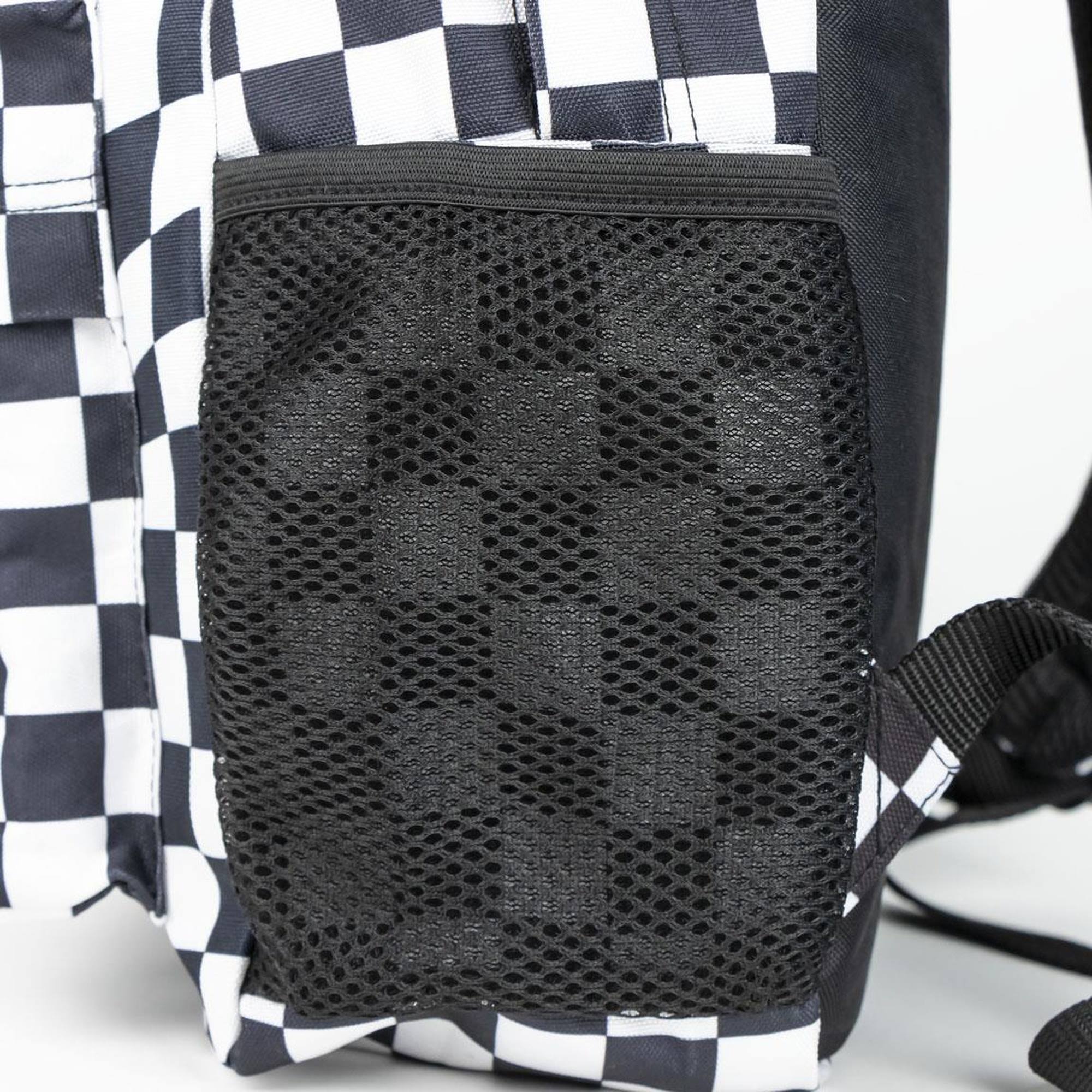 Mochila escolar de marvel - color negro - 32 x 12 x 42 cm - cierre de cremallera - asa ajustable - mochila resistente y duradera