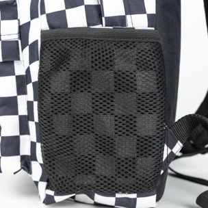 Mochila escolar de marvel - color negro - 32 x 12 x 42 cm - cierre de cremallera - asa ajustable - mochila resistente y duradera