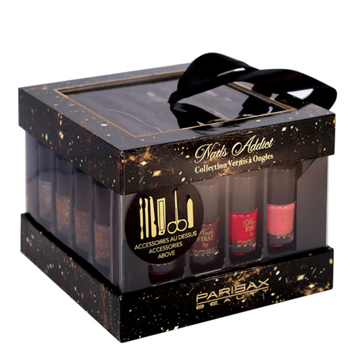 Nails Addict - Coffret 16 Vernis à Ongles & 6 Accessoires