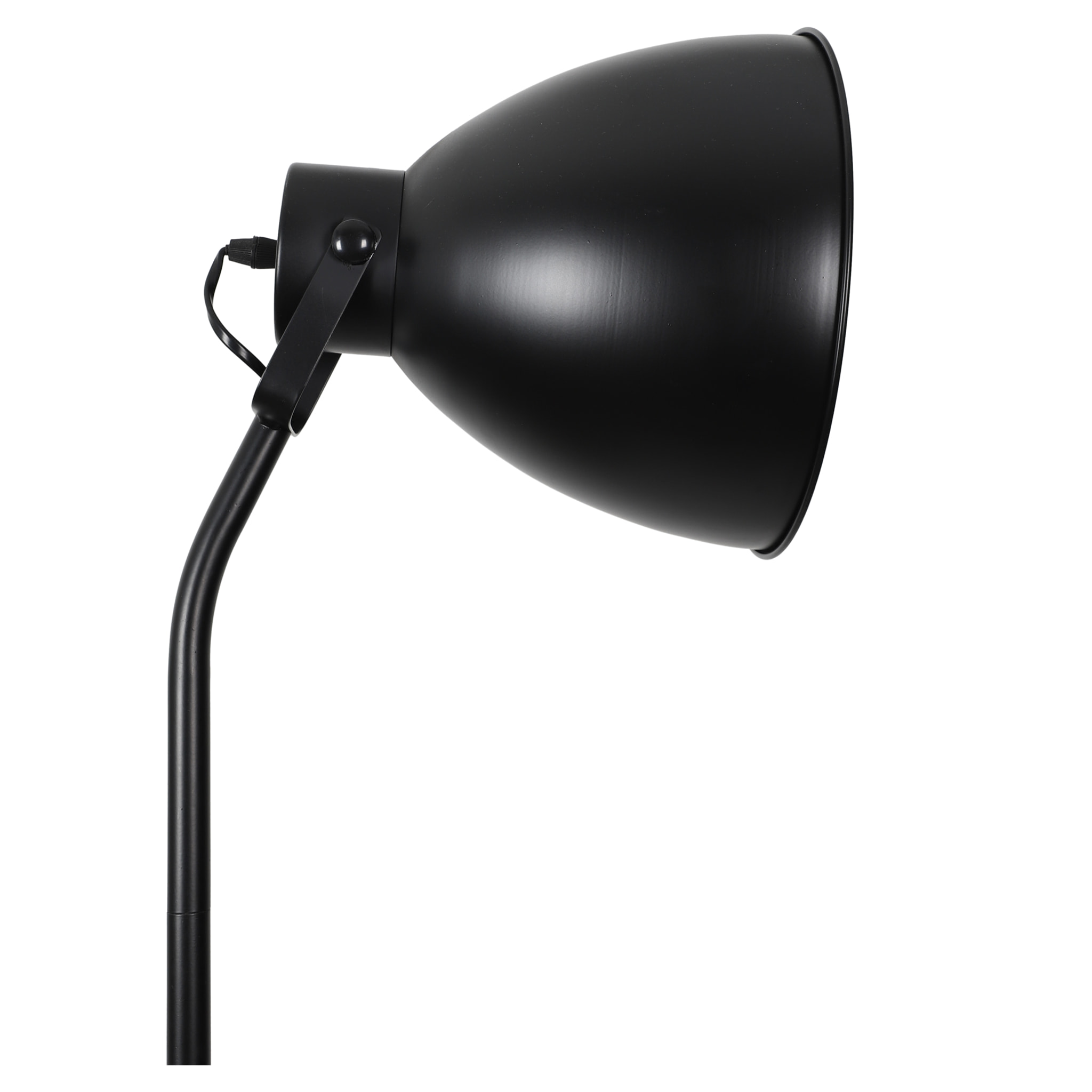 Lampadaire Metal Indus Noir H170cm
