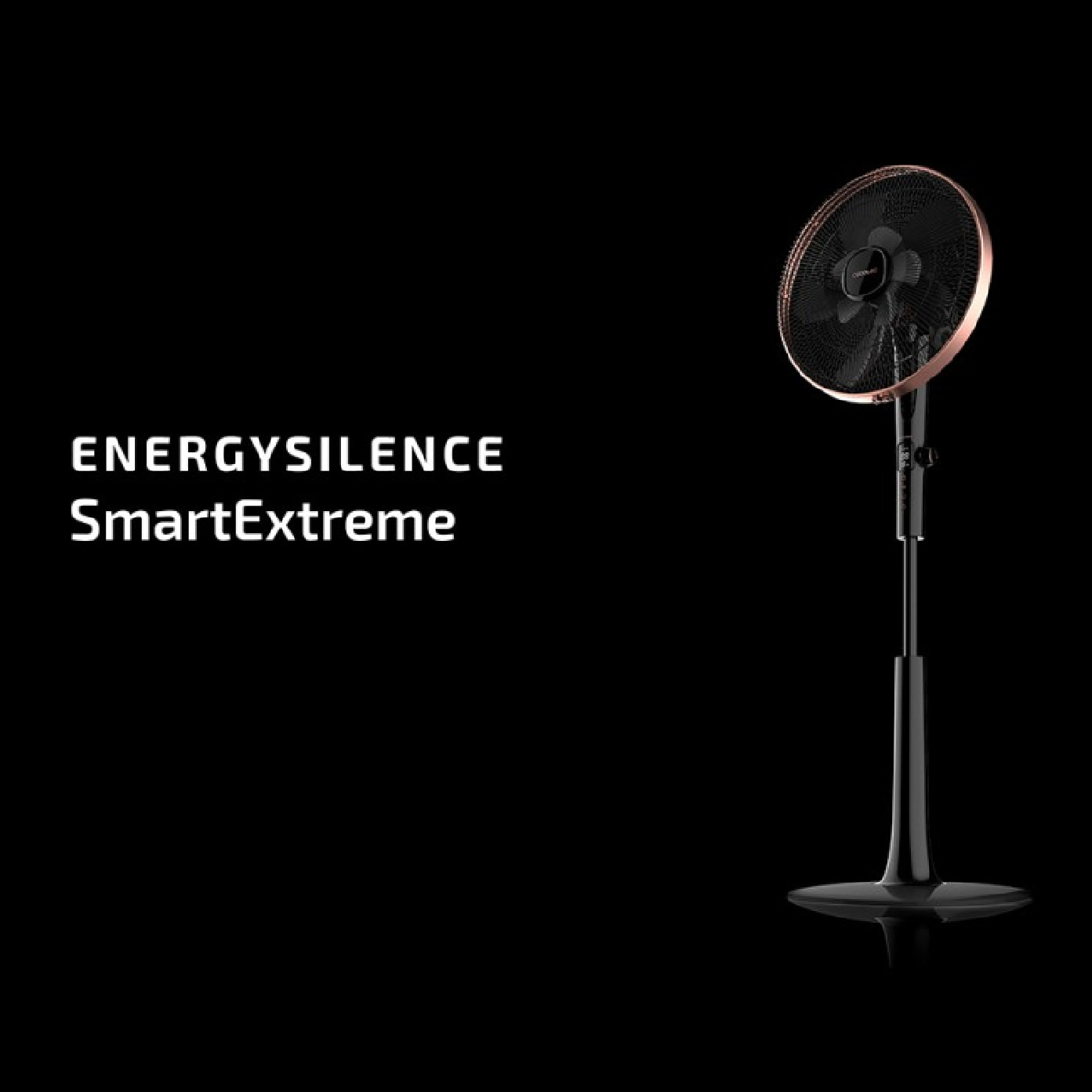 Ventilador de Pie con Mando a Distancia y Temporizador EnergySilence 1040 SmartE