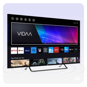 TV QLED ESSENTIELB 50QLED307 50" (126 cm) 4K - Smart TV