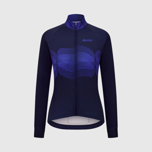 Glide Women's Long Sleeve Jersey - Blu Nautica