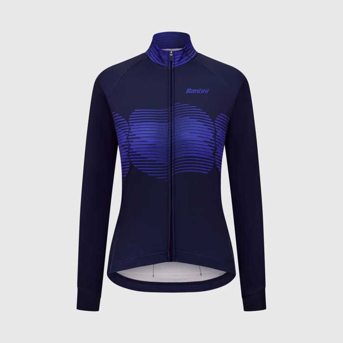 Glide Women's Long Sleeve Jersey - Blu Nautica