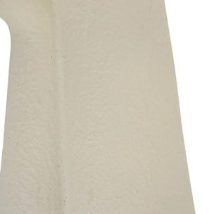Statue visage Wonj H.24,5cm résine blanc