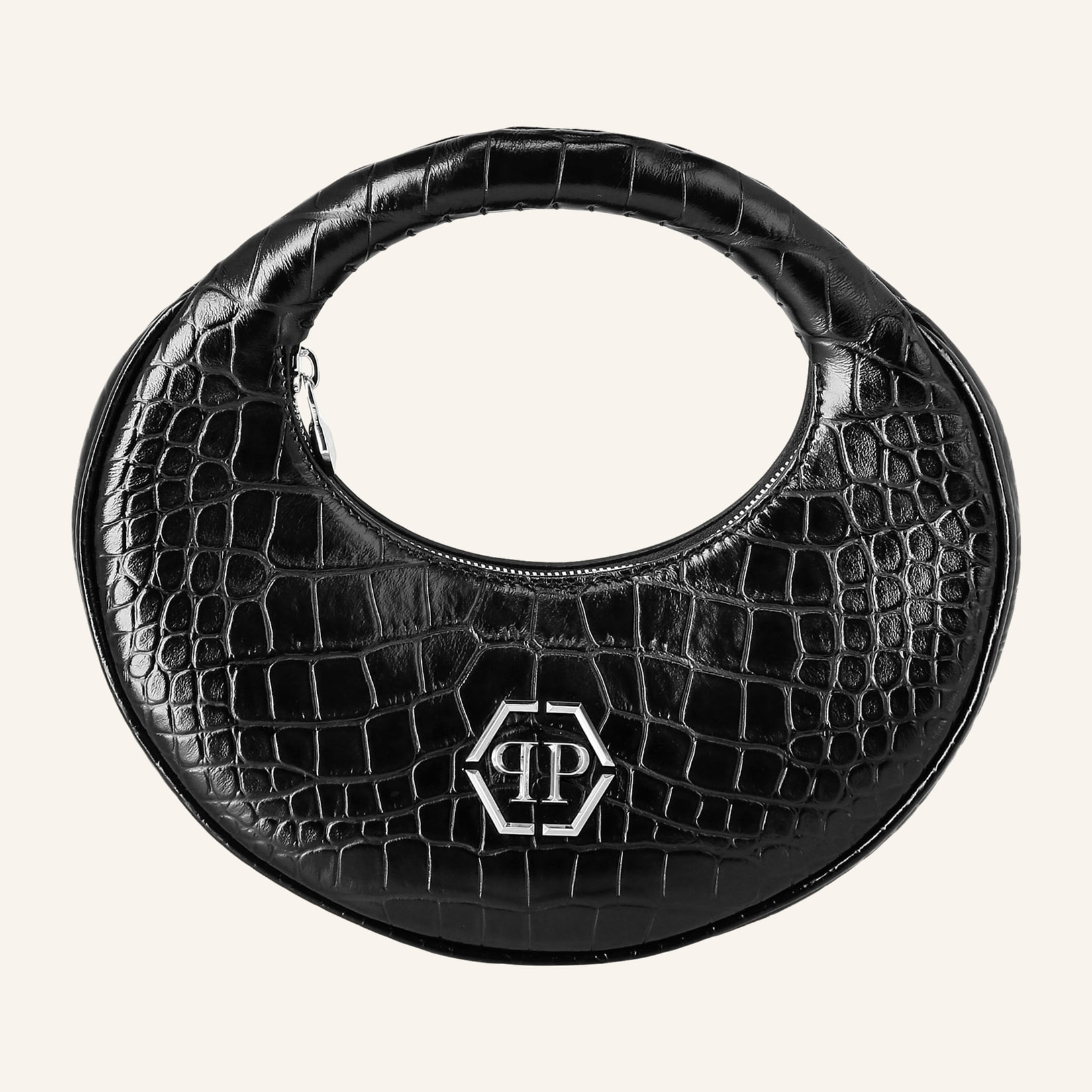 PHILIPP PLEIN Borsa con maniglia COCCO