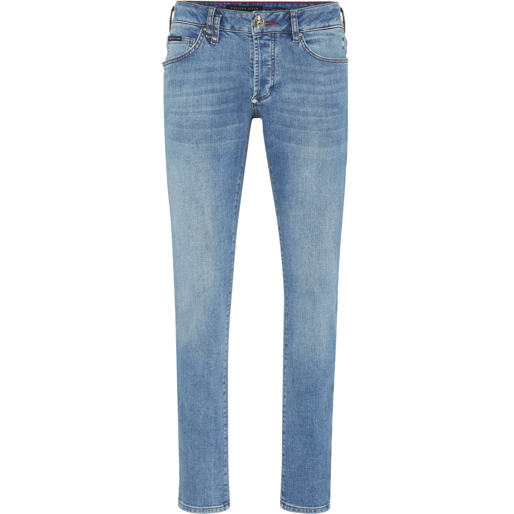 PHILIPP PLEIN Vaqueros de corte recto BASIC