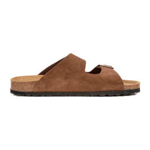 SANDALIA BABUNKERS MARRON