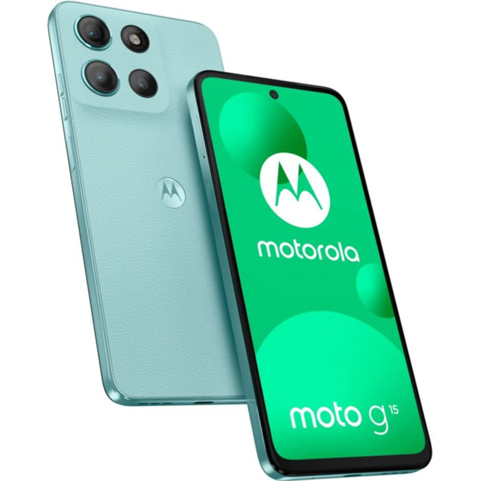Smartphone MOTOROLA G15 Bleu glacier 128Go