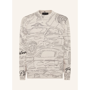 PHILIPP PLEIN Jersey Cuello Redondo RACING
