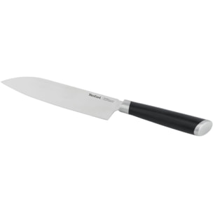 Couteau japonais TEFAL Ever Sharp Santoku + Aiguiseur