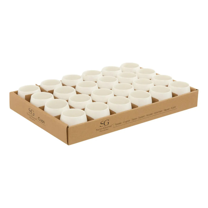 Tasse Nora blanc D5xH5,8cm