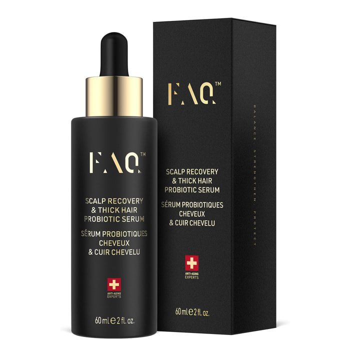 Faq™ Scalp & Hair Serum - Sérum Probiotique Cheveux et Cuir Chevelu 60 ml