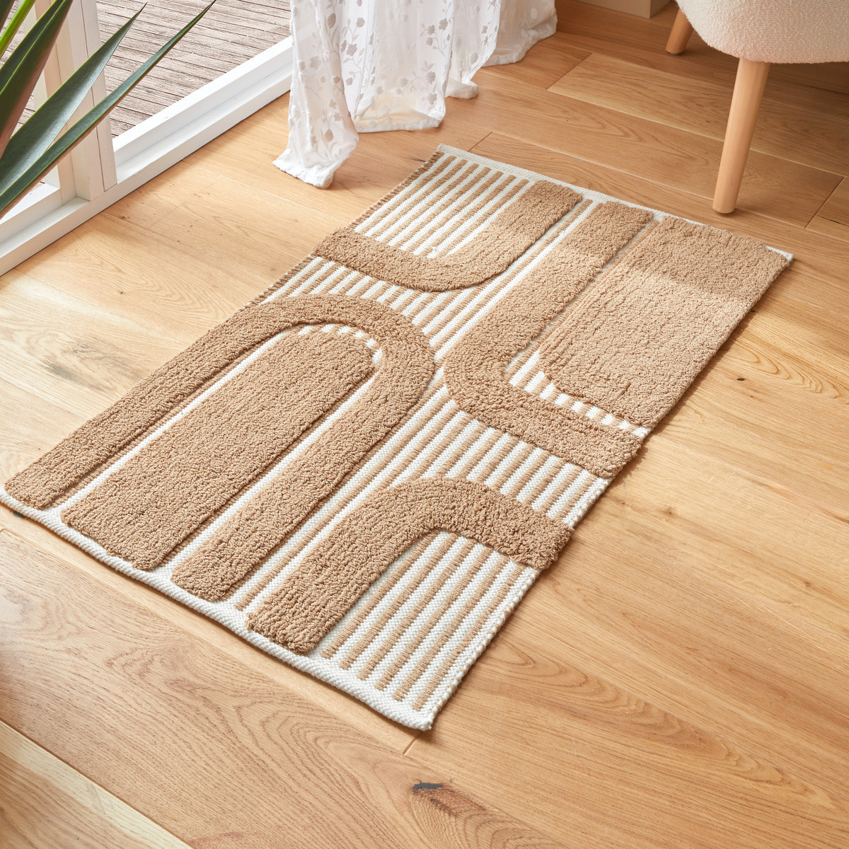Tapis "Poppy" coton tufté 60x90cm