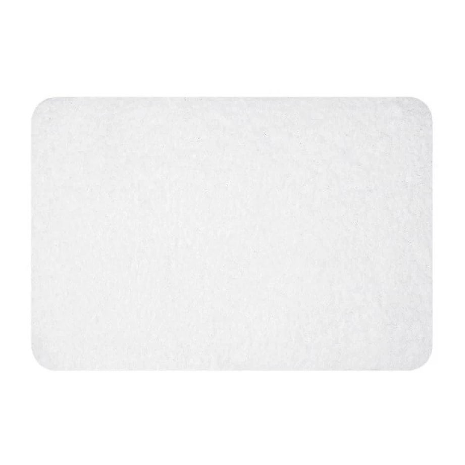 Tapis de bain Microfibre LAMB 55x65cm Blanc Spirella