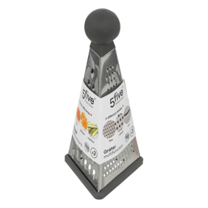 Râpe pyramide inox gris