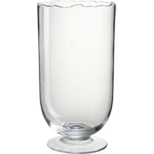 J-Line photophore Bord Irrégulier - verre - transparent - medium