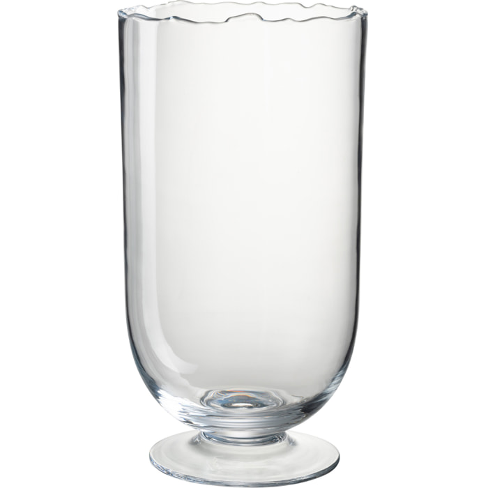 J-Line photophore Bord Irrégulier - verre - transparent - medium