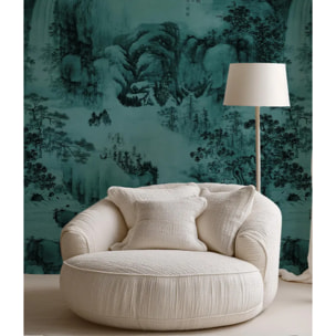 Carta da Parati Verde Giada