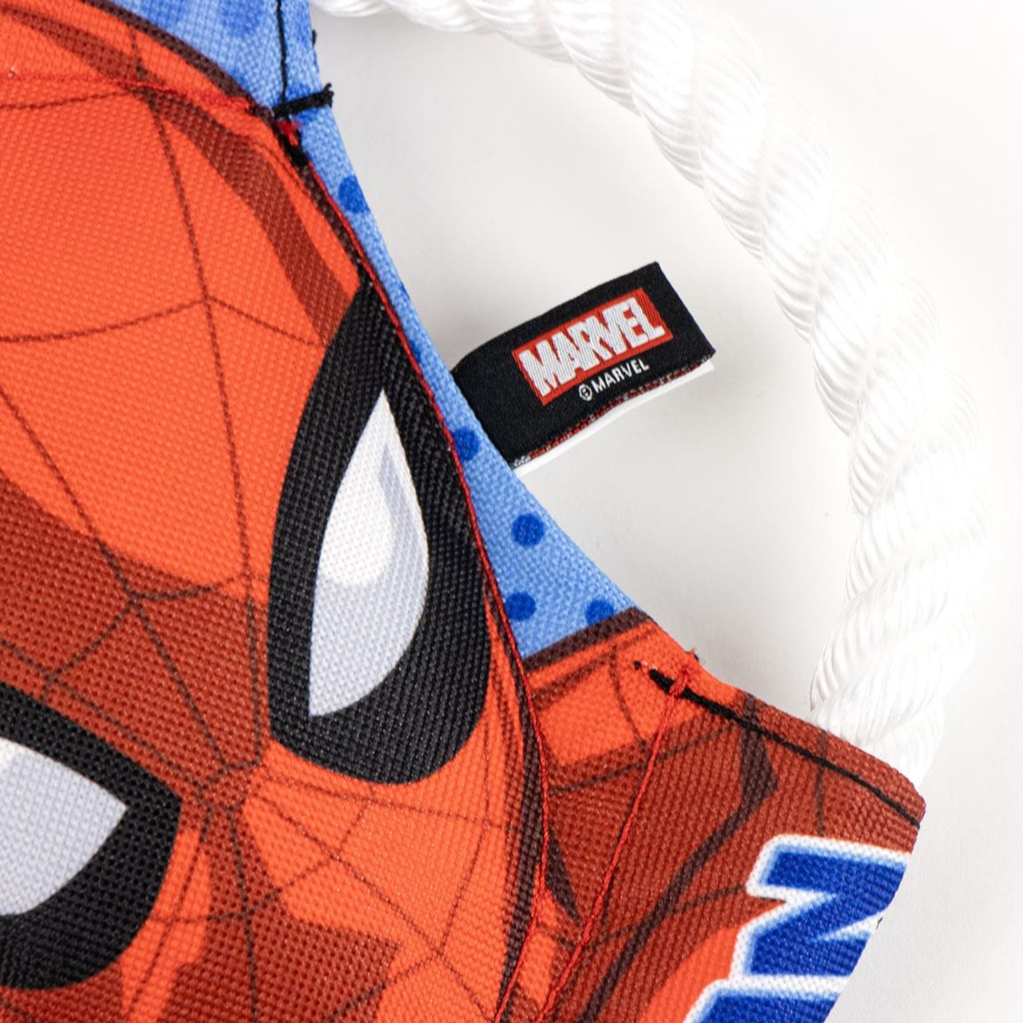 Frisbee para perros con cuerda diseño spiderman