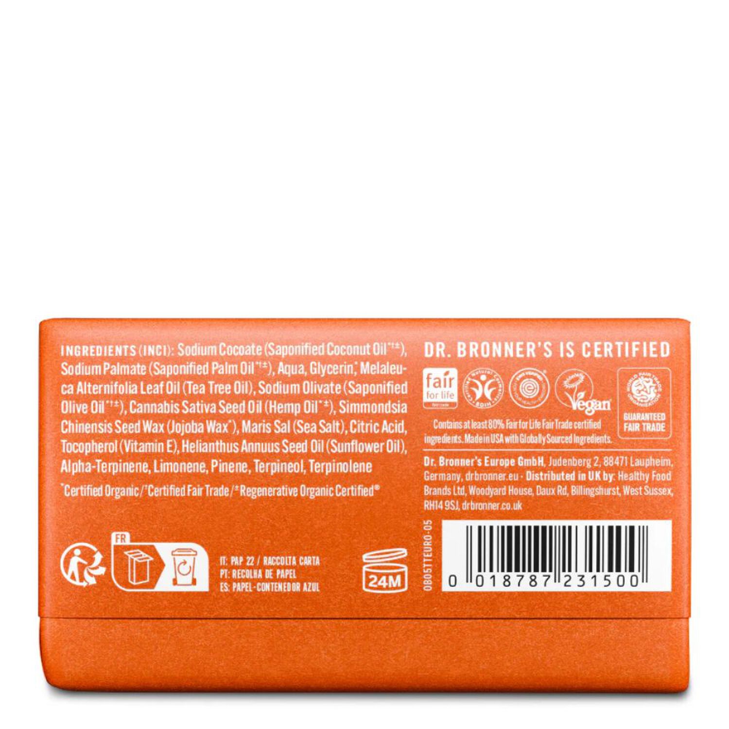 Arbre à Thé - Savon Solide 140g