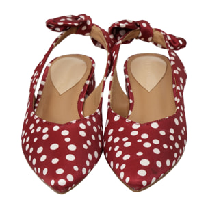 Ballerine pois - tacco 3,0 cm