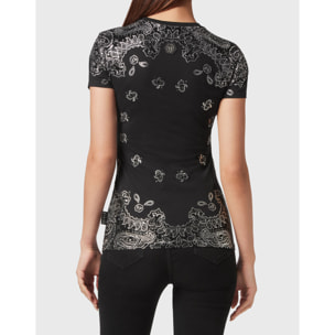 PHILIPP PLEIN T-Shirt Round Neck PAISLEY