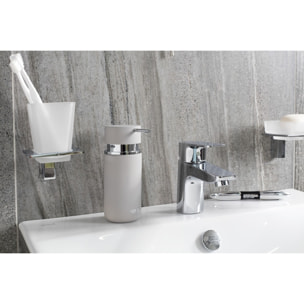 Infinitio Distributeur de savon liquide, Gris mat (SATDINFI99SE)