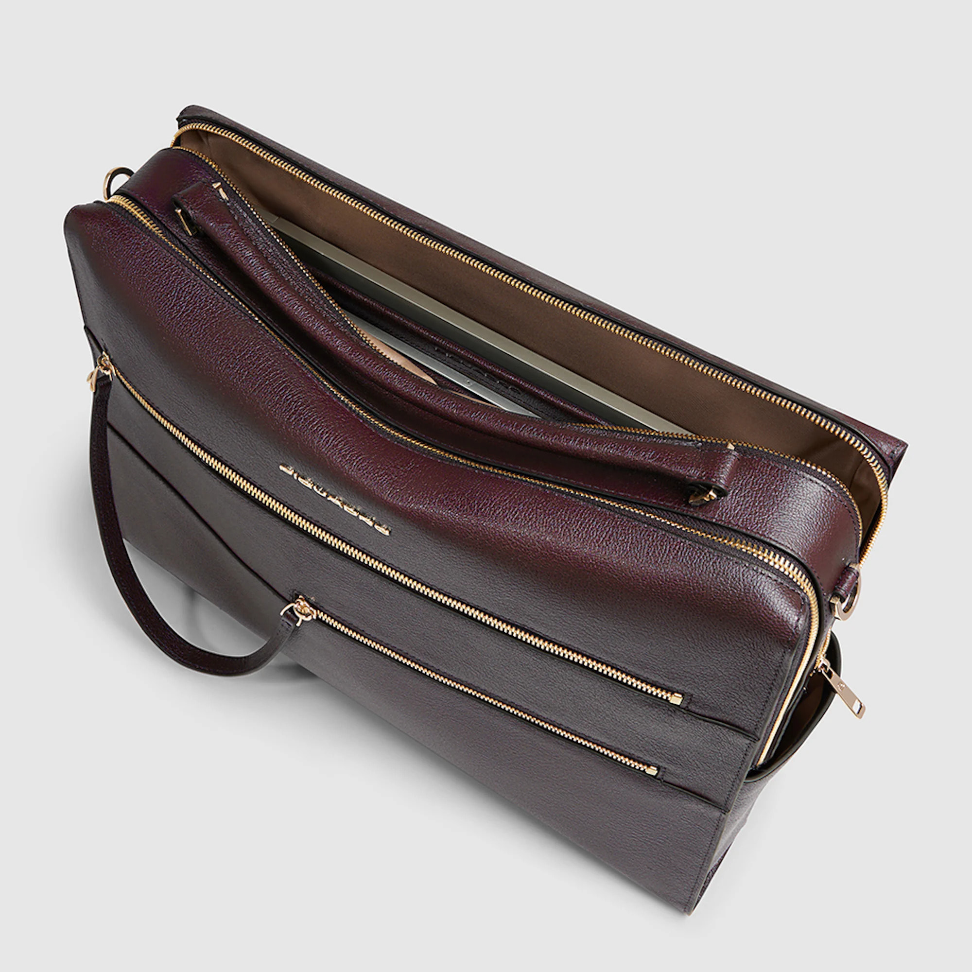 Piquadro Borsa da lavoro porta pc e iPad® con protezioni antiurto e anti RFID