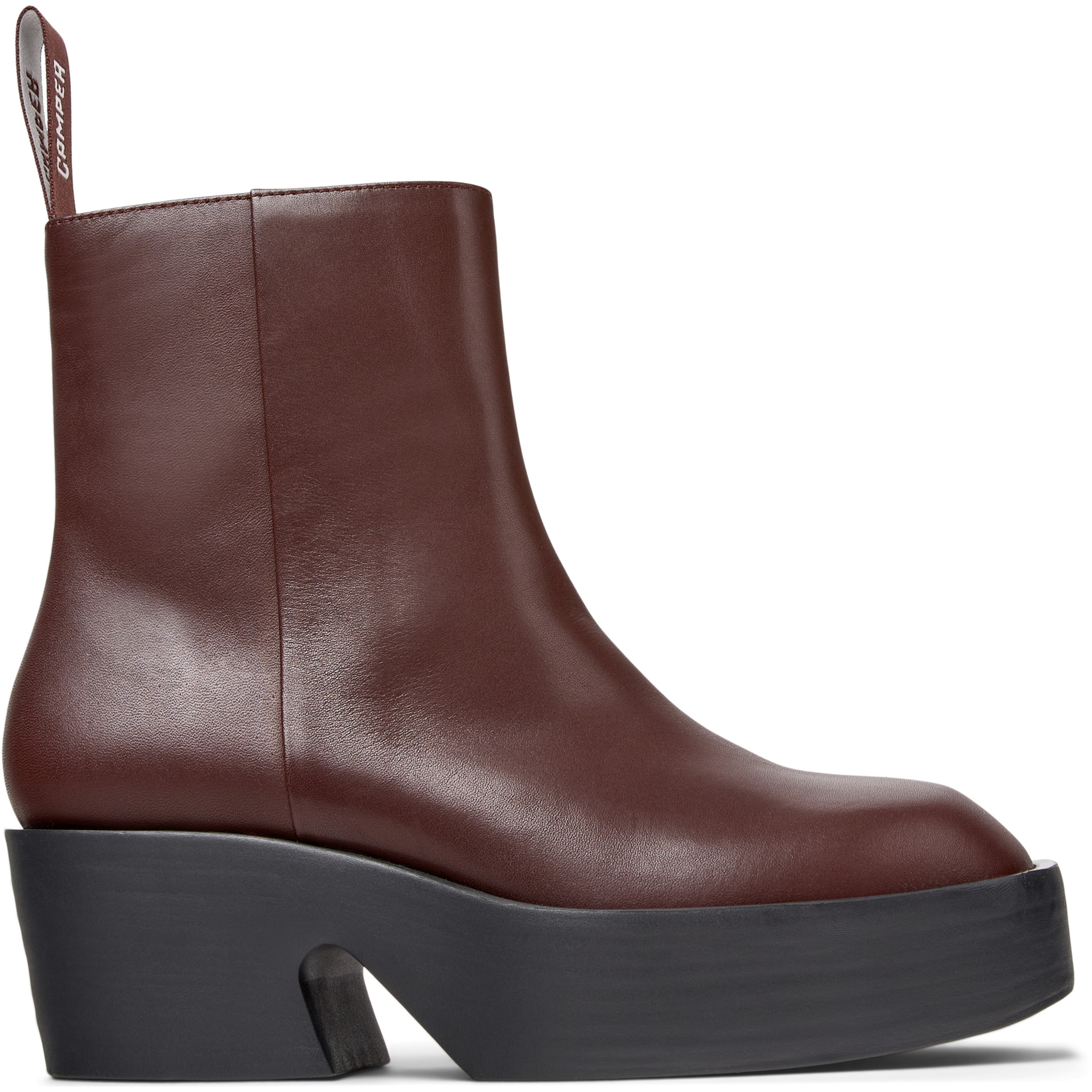 Botines - CAMPER Billie - Burdeos - Cuero liso