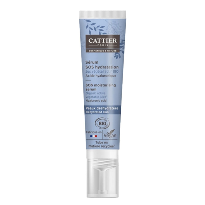 SOS Hydratation - Sérum Végétal Peaux Déshydratées Bio 30 ml