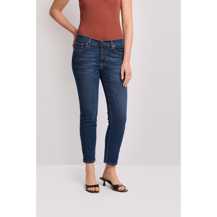 Kocca - Pantaloni in denim taglio skinny Donna, Denim